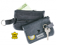 Personalisierte Leder Reißverschluss Auto Schlüsseltasche, 6 Haken,  Schlüsselanhänger Brieftasche Schlüsseltasche, echte Vollkorn beunruhigt  Leder YS002 -  Österreich