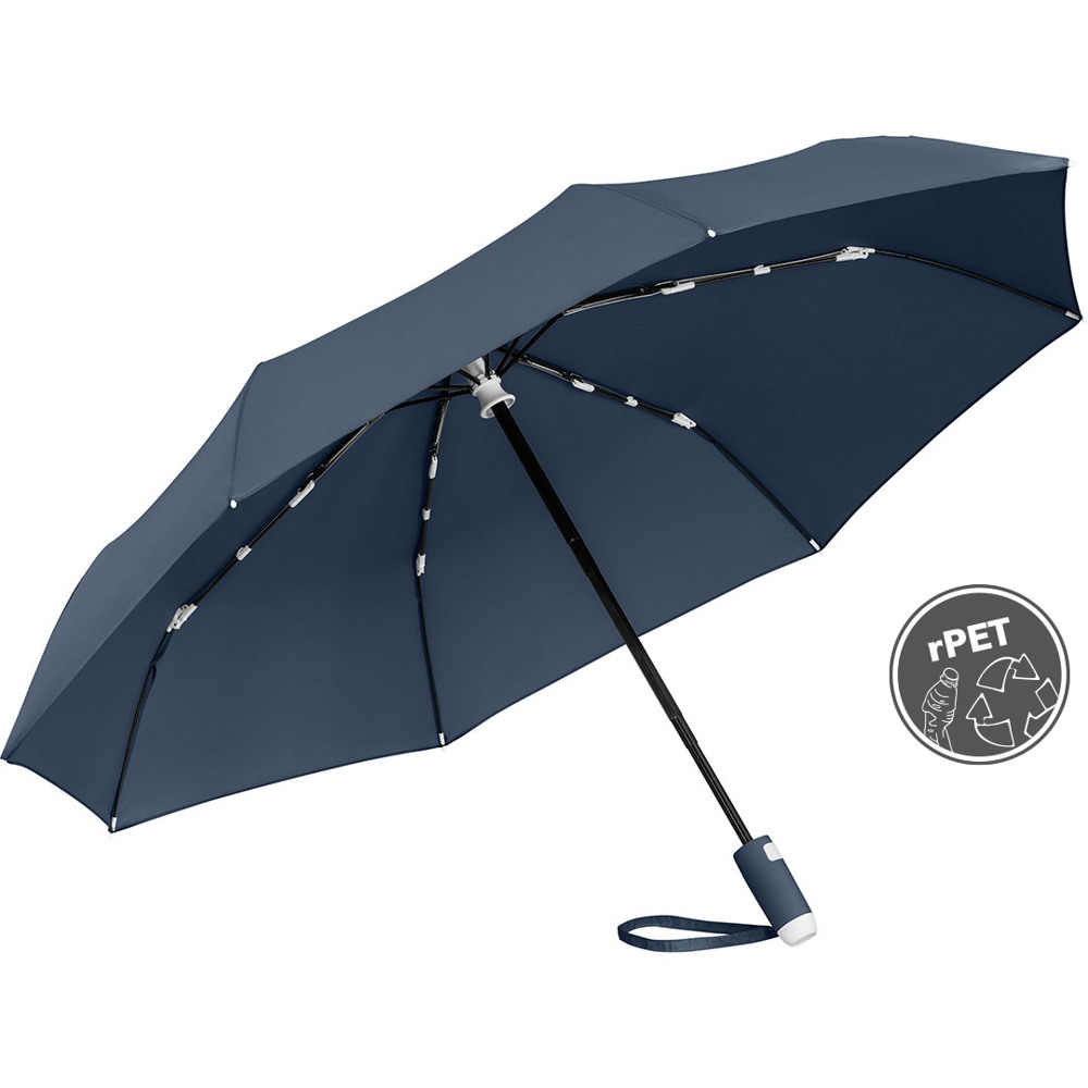 5444 AOC-Taschenschirm FARE® Whiteline - marine