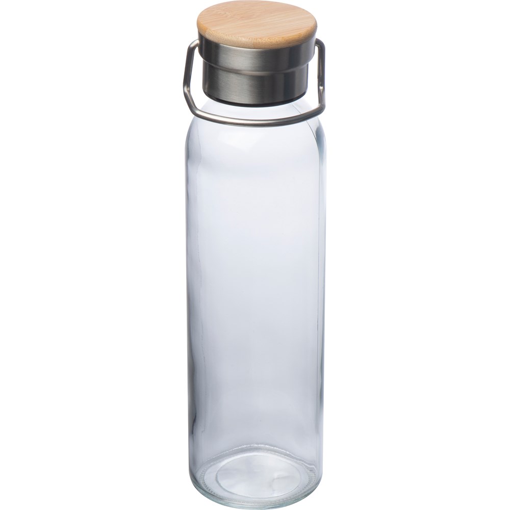 Glasflasche mit Neoprenüberzug, 600ml
