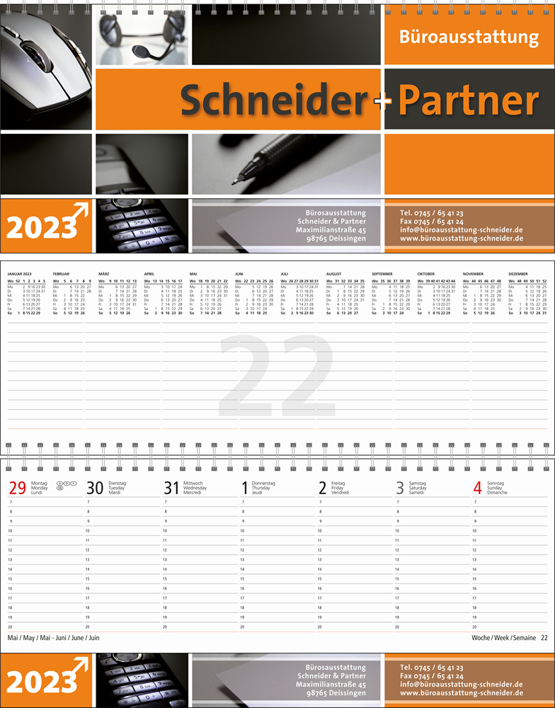 Tischkalender - Art. 2503