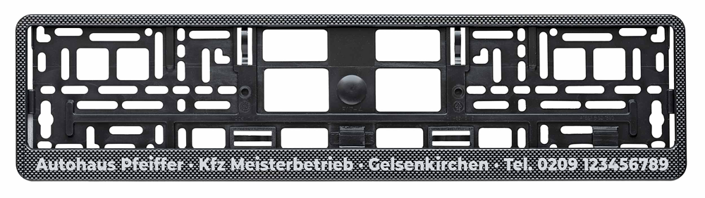 Kennzeichenhalter UNIVERSAL - Art. 2366