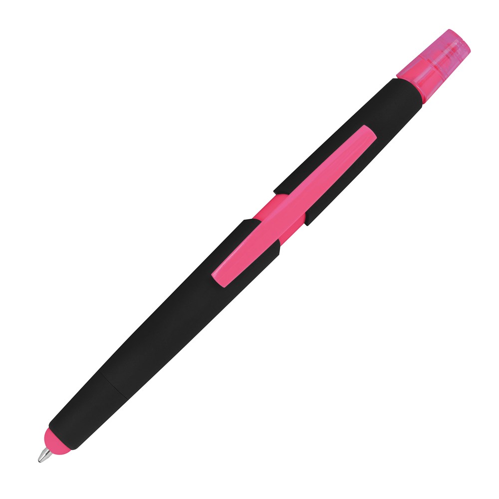 Kugelschreiber mit Textmarker und Touchfunktion