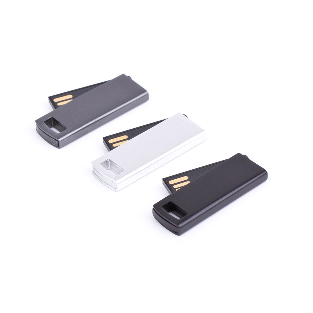 USB Stick Mini Twist 128 GBsilber