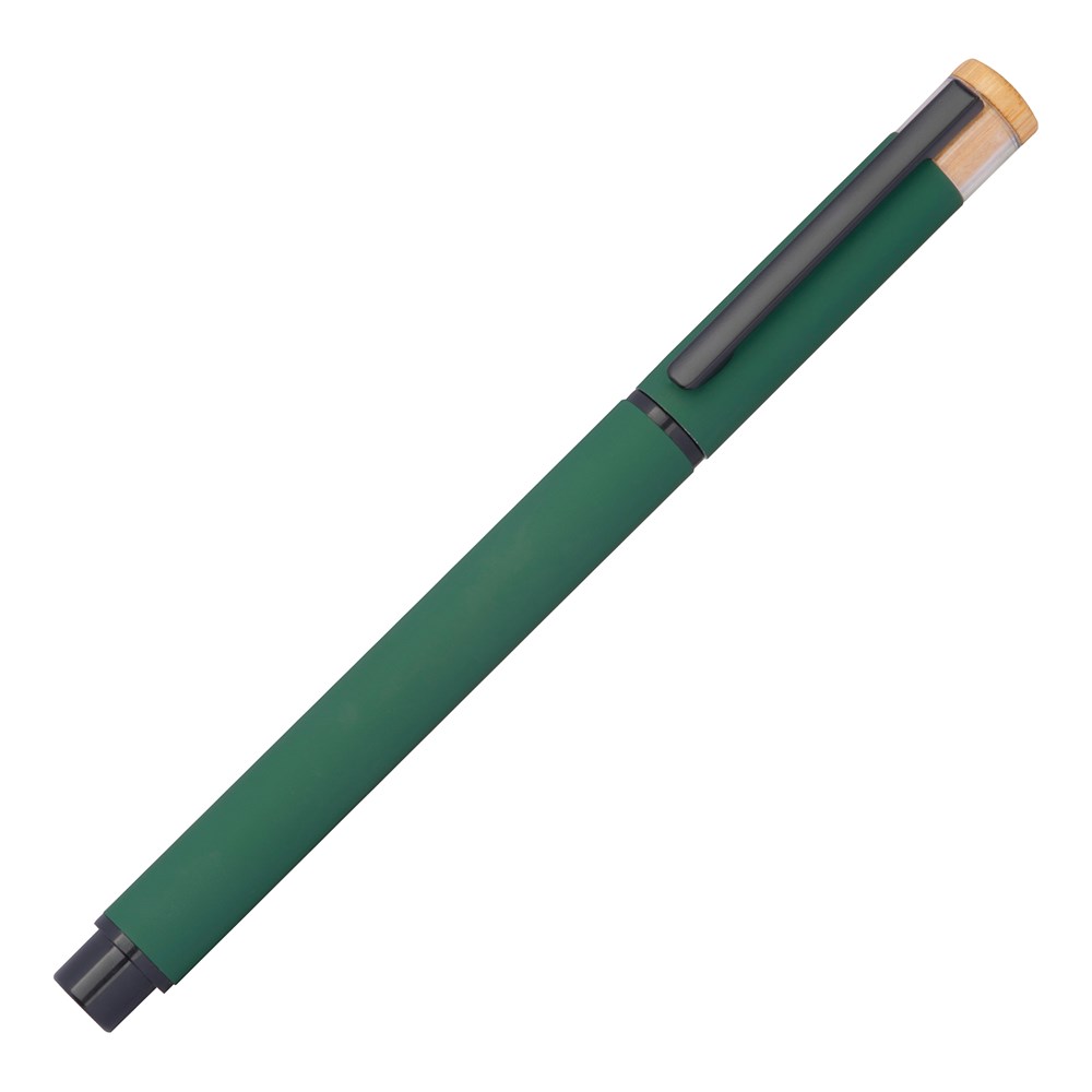 Schreibset mit Kugelschreiber und Rollerball aus recyceltem Aluminium