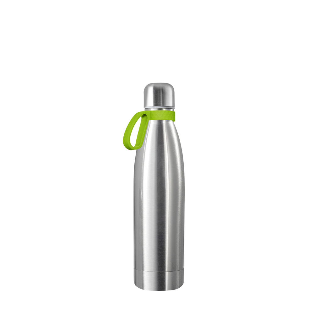 Thermotrinkflasche RETUMBLER-NIZZA - silber, hellgrün