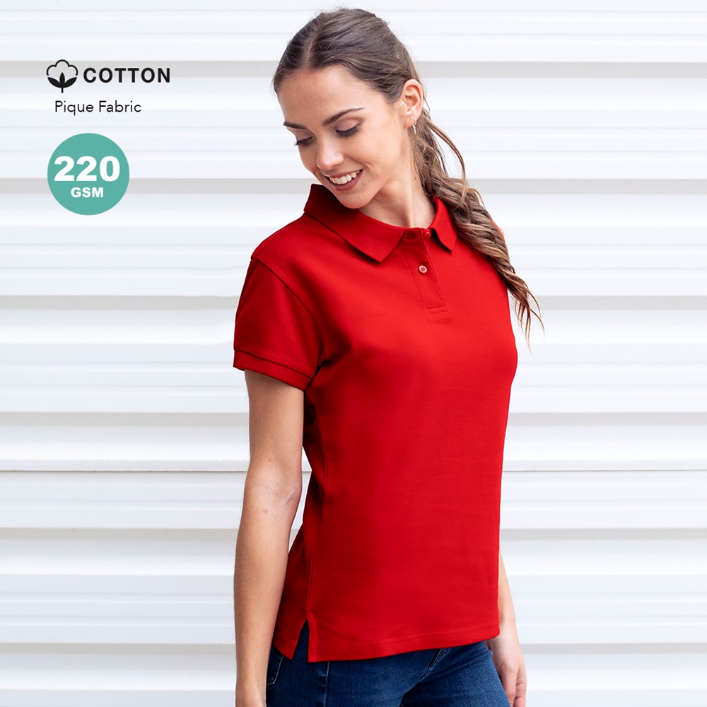 Erwachsene Frauen Farbe Polo-Shirt Koupan