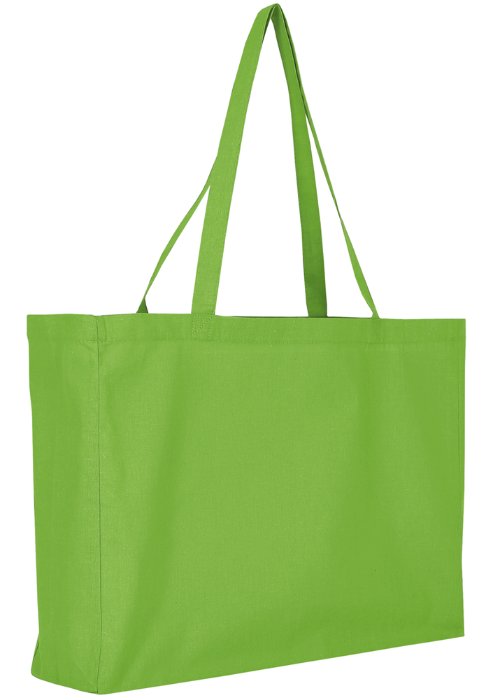 TEXXILLA Cotton-Shopper, hellgrün, ca. 140 g/m²