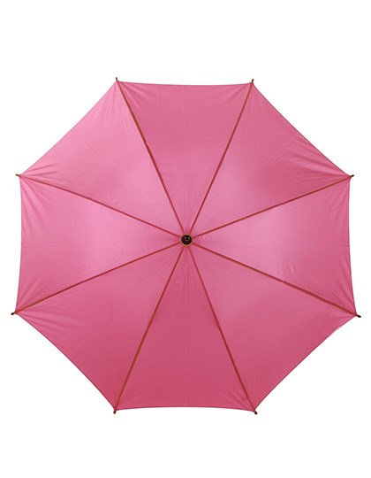 L-merch - Automatik-Holzstockschirm Cork - pink