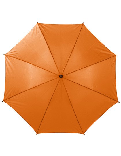 L-merch - Automatik-Holzstockschirm Cork - orange
