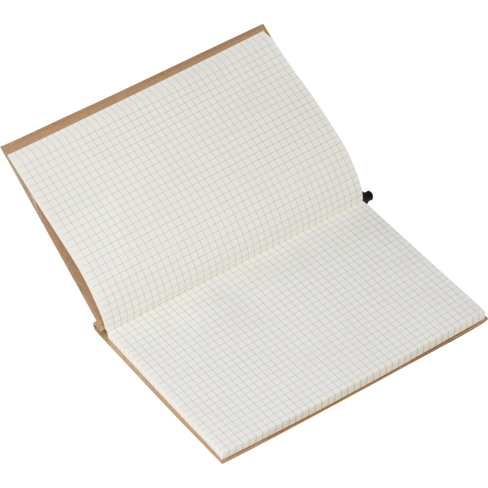 Notizbuch mit Umschlag aus Karton